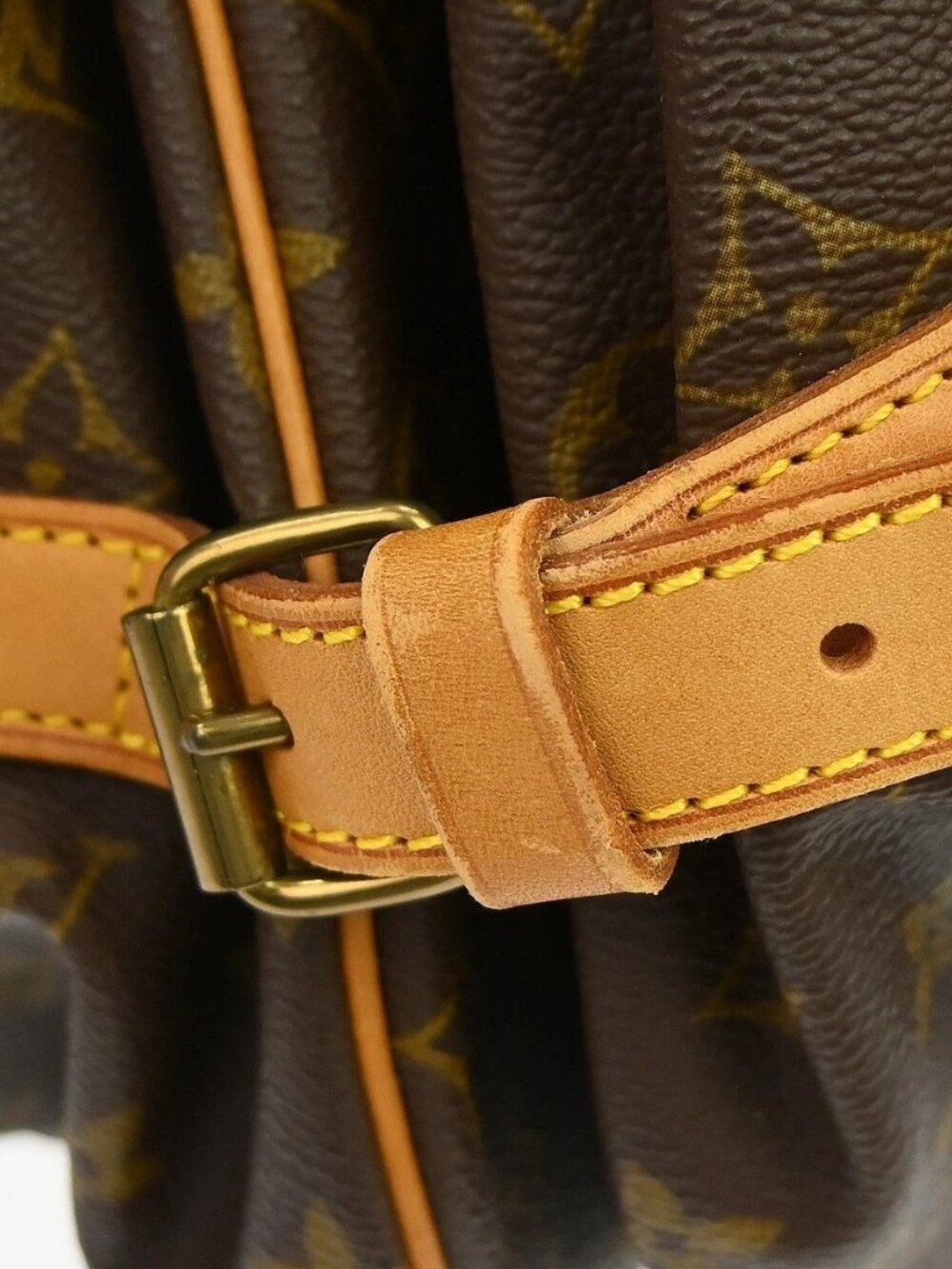 LOUIS VUITTON SAUMUR 35 SHOULDER BAG MONOGRAM M42254 FH0930 RQ03243 - Picture 5 of 12